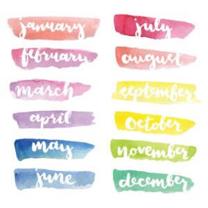 months name