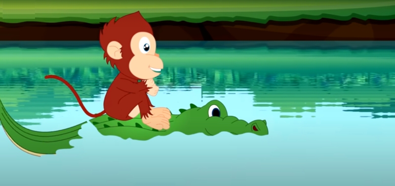 crocodile and monkey top 10 moral stories in hindi