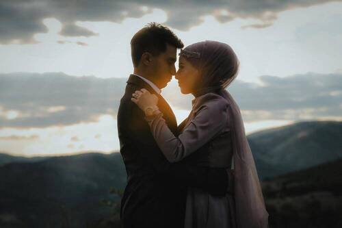foto profil wa couple islam