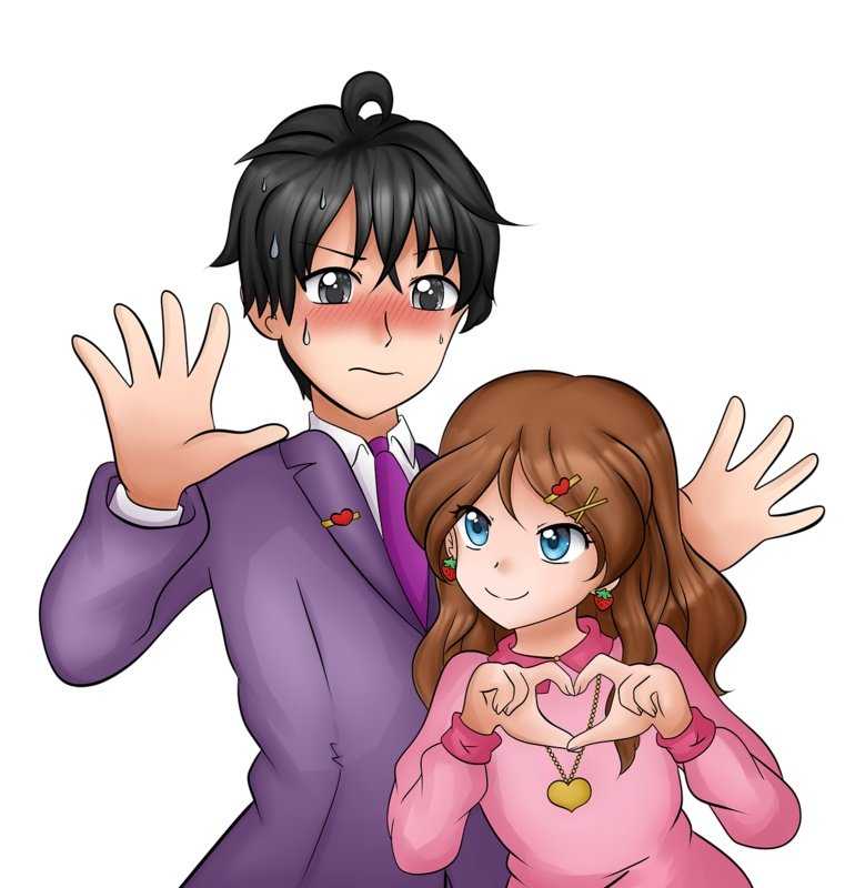 pp anime couple love